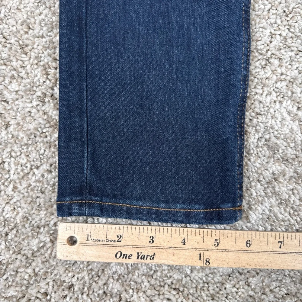 Banana Republic Jeans Mens 33x34 Dark‎ Indigo Skinny Fit Denim Travel Stretch
